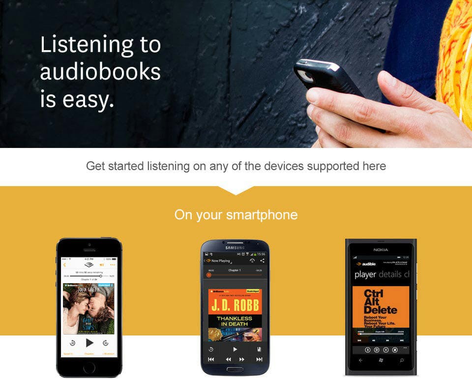 how does audible work : audible devices