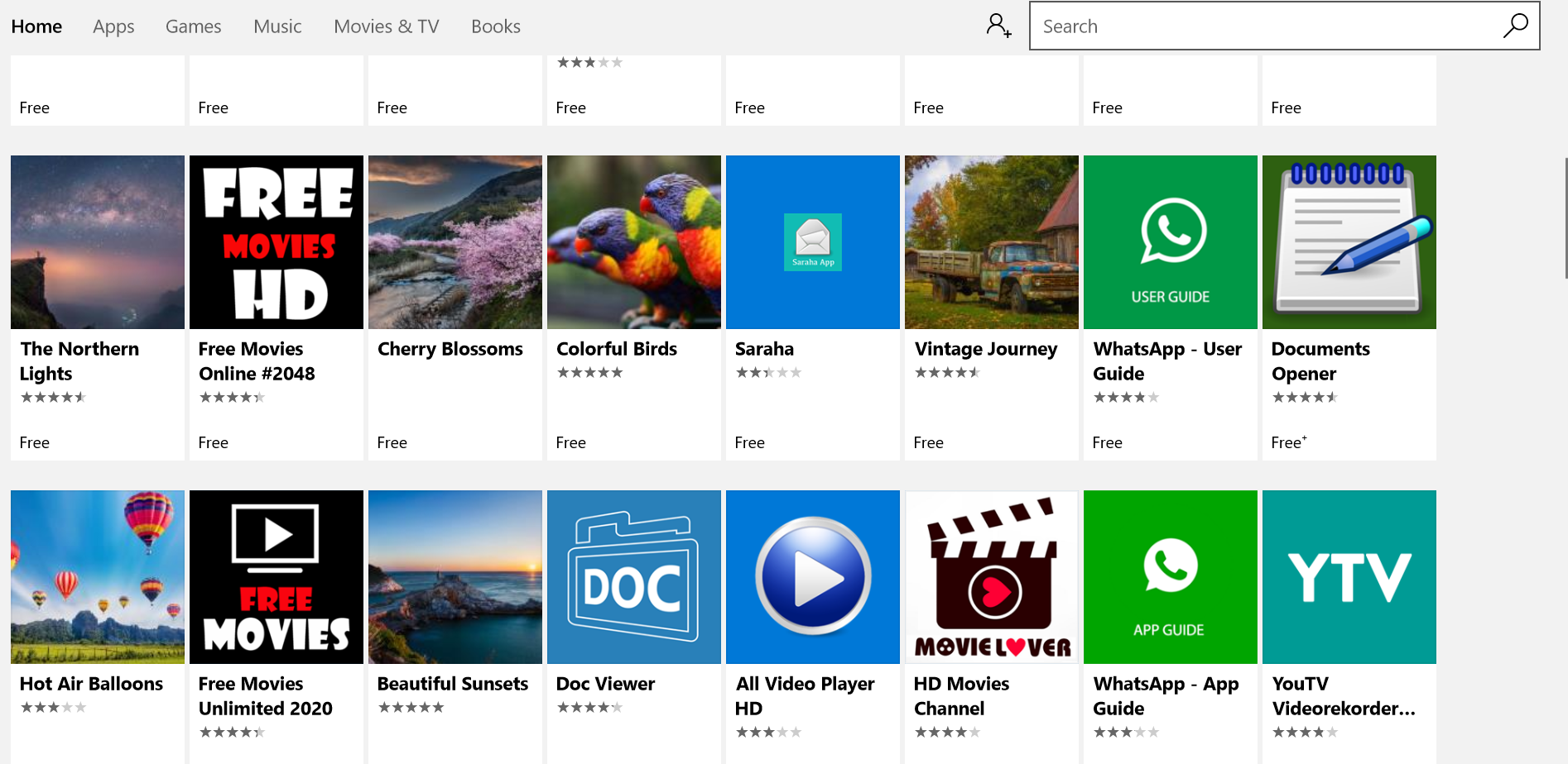 microsoft app store piracy illegal movie streaming app