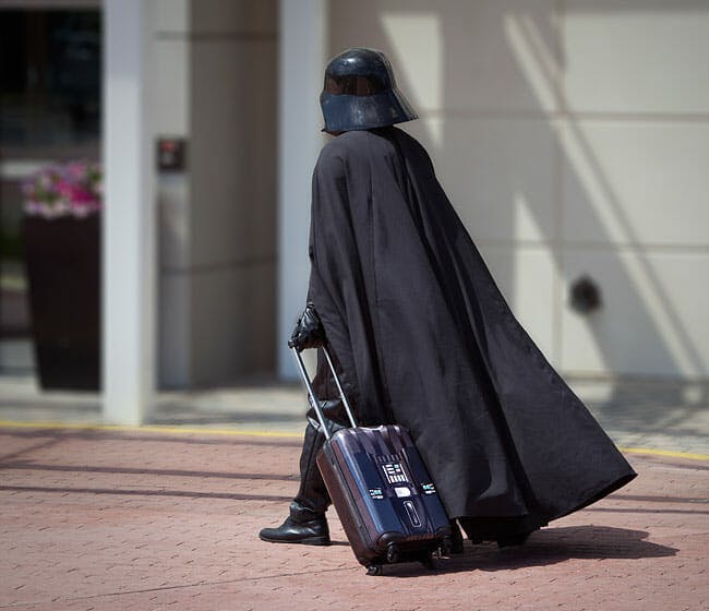 Darth Vader suitcase