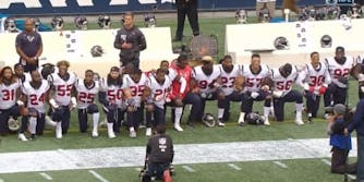 Houston Texans kneeling bob mcnair