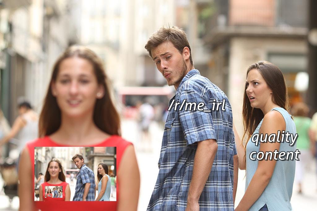 distracted boyfriend meme