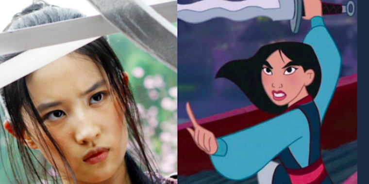 Crystal Liu as Disney's Mulan