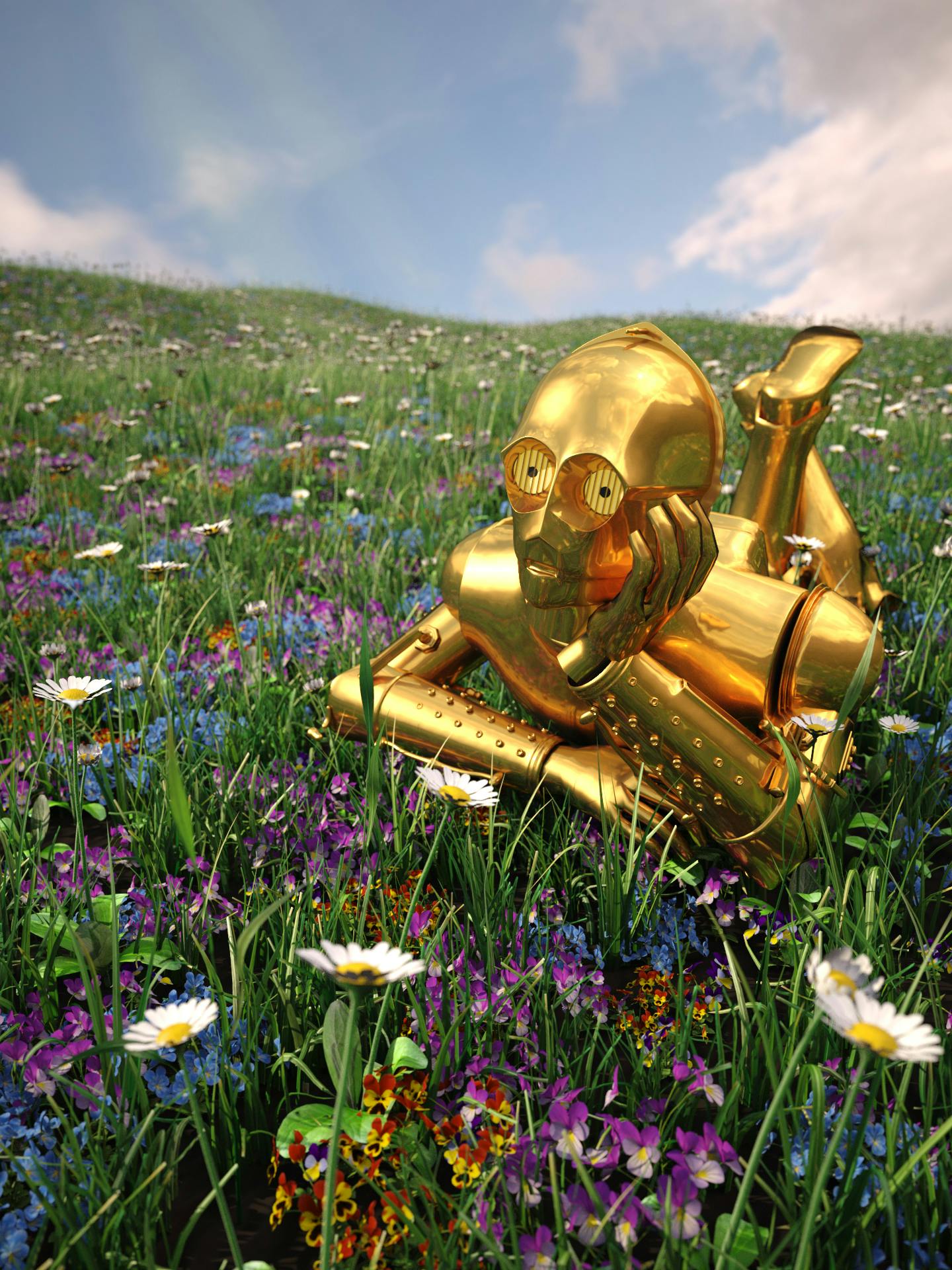 C3PO just wants adventure in the great, wide, somewhere.
