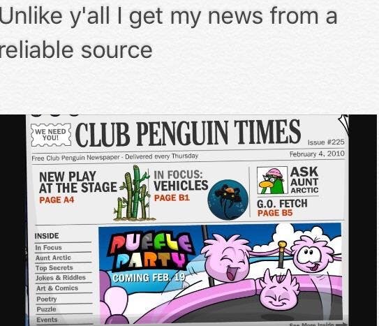 club penguin news