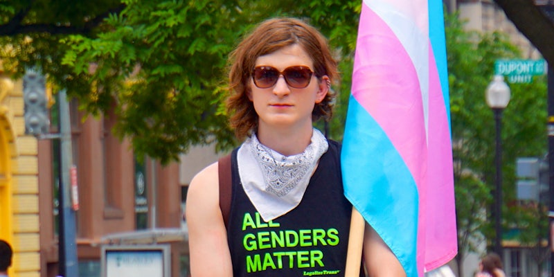 gender identity : Trans Solidarity Rally