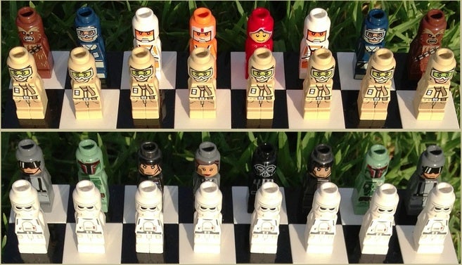 Travel to a Galaxy Far, Far Away with a Star Wars Chess Set!