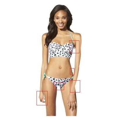 Target makes model look thin and sexy by chopping off part of her crotch