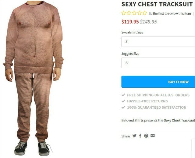Sexy Chest tracksuit