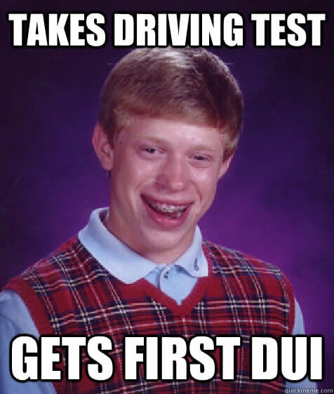 bad luck brian meme