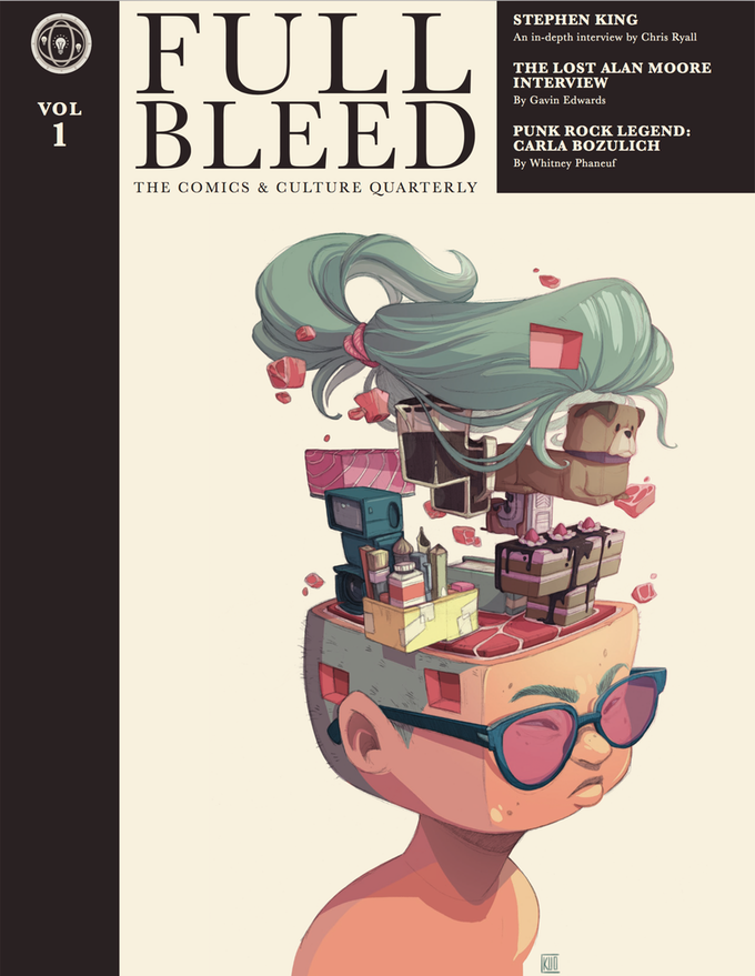 full bleed idw