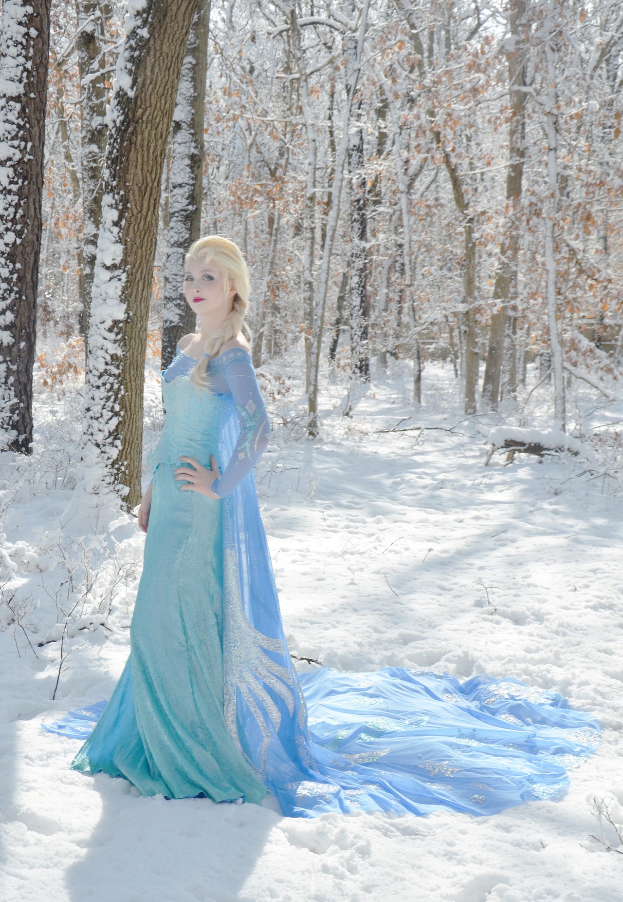 realistic elsa costume