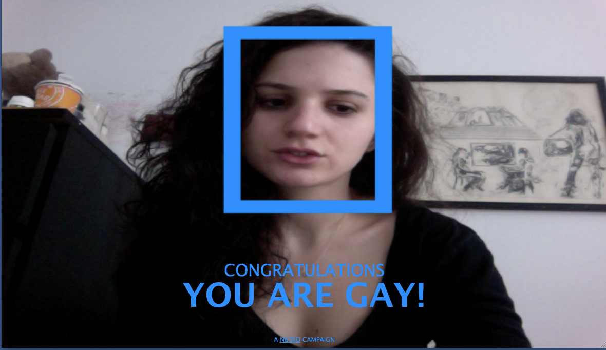 This website tells you if your face is gay