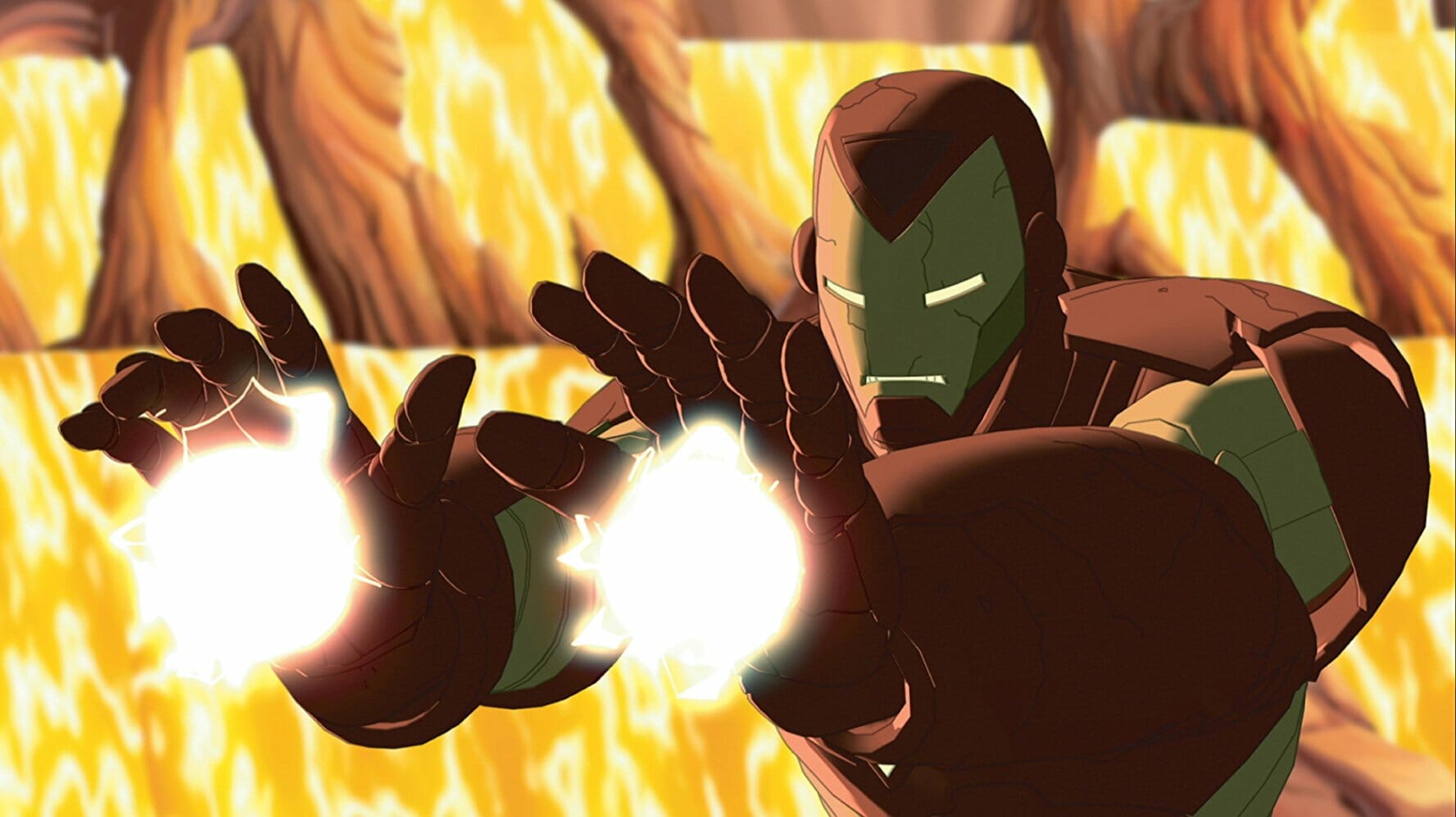 Marvel animated. Несокрушимый Железный человек 2007. Несокрушимый Железный человек мультфильм. Мультик Несокрушимый Железный человек 2007. Железный человек мультфильм 2007.