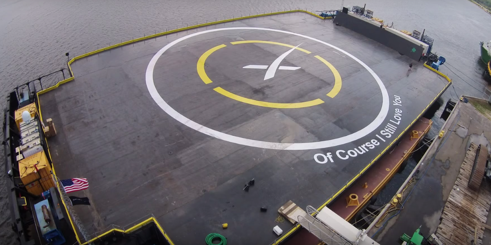 elon musk of course i still love you autonomous self-driving crewless drone ship