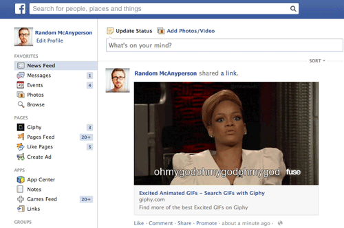 GIFs are finally on Facebook, thanks to this handy workaround - The Daily  Dot