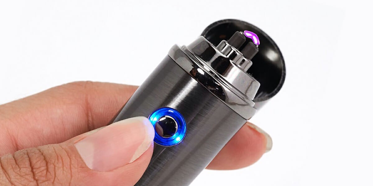 This weatherproof plasma lighter is hotter than fire