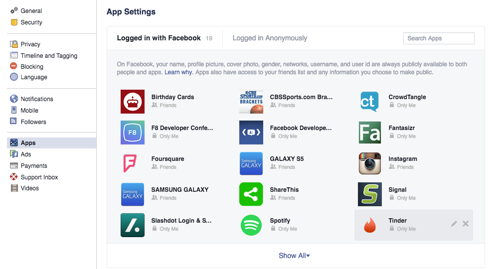 can you change your name on tinder without facebook