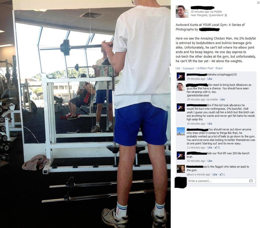 4chan And Reddit Team Up To Get An Ipad Wielding Jerk Banned From His Gym