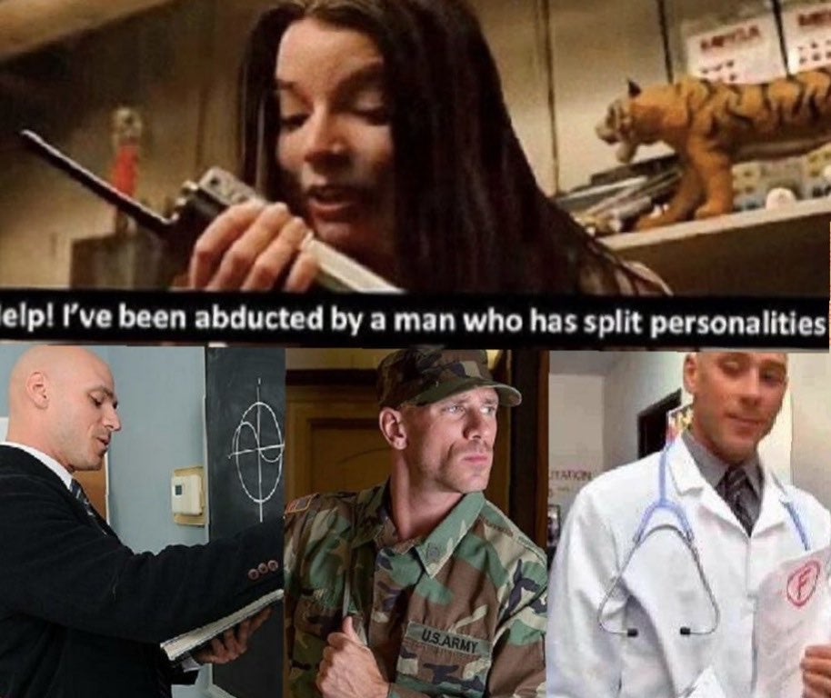 Multiple Personality Captor Meme Gives New Meaning to M. Night Shyamalan's ' Split' Multiple Personality Captor Meme Gives New Meaning to M. Night Shyamalan's ' Split'