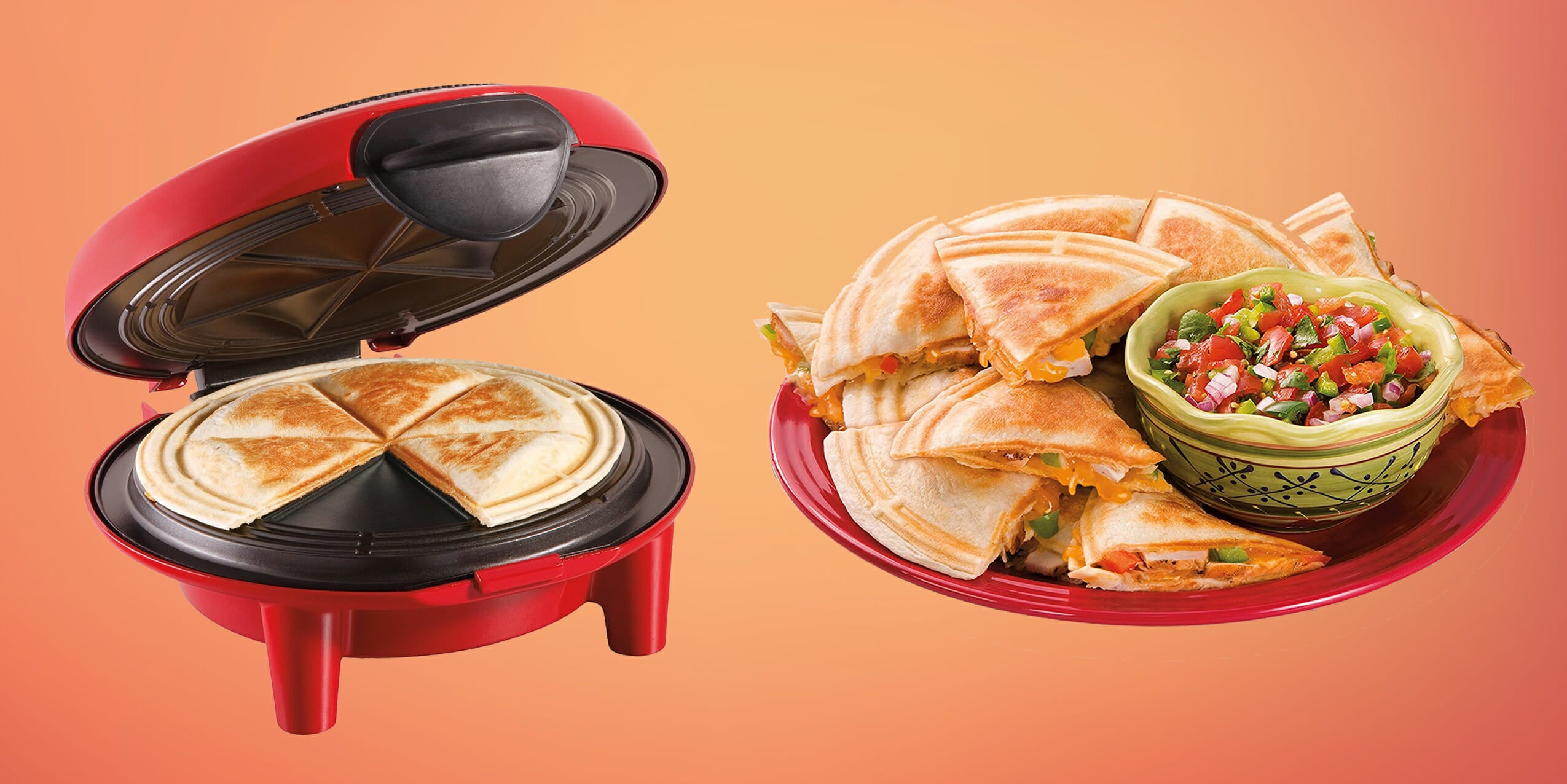 This quesadilla maker will satisfy all your cheesy fixes