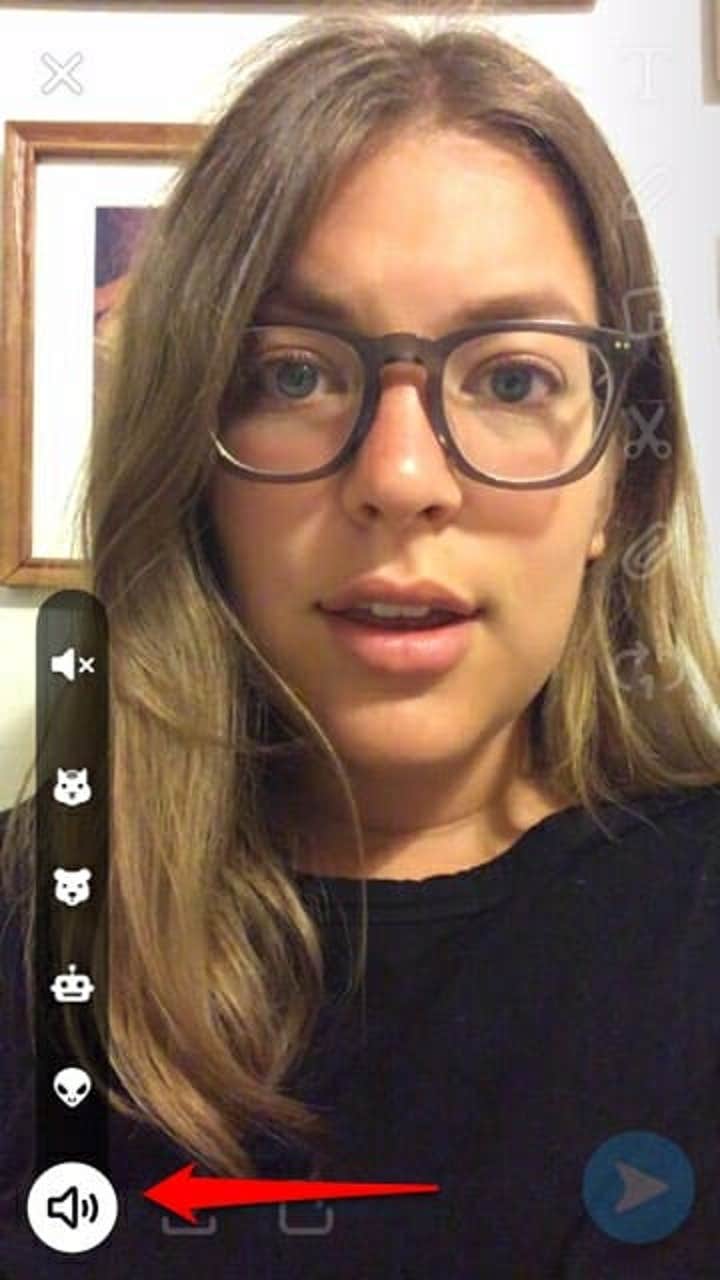 How to Use Snapchat Paperclip, Backdrops & Voice Filters