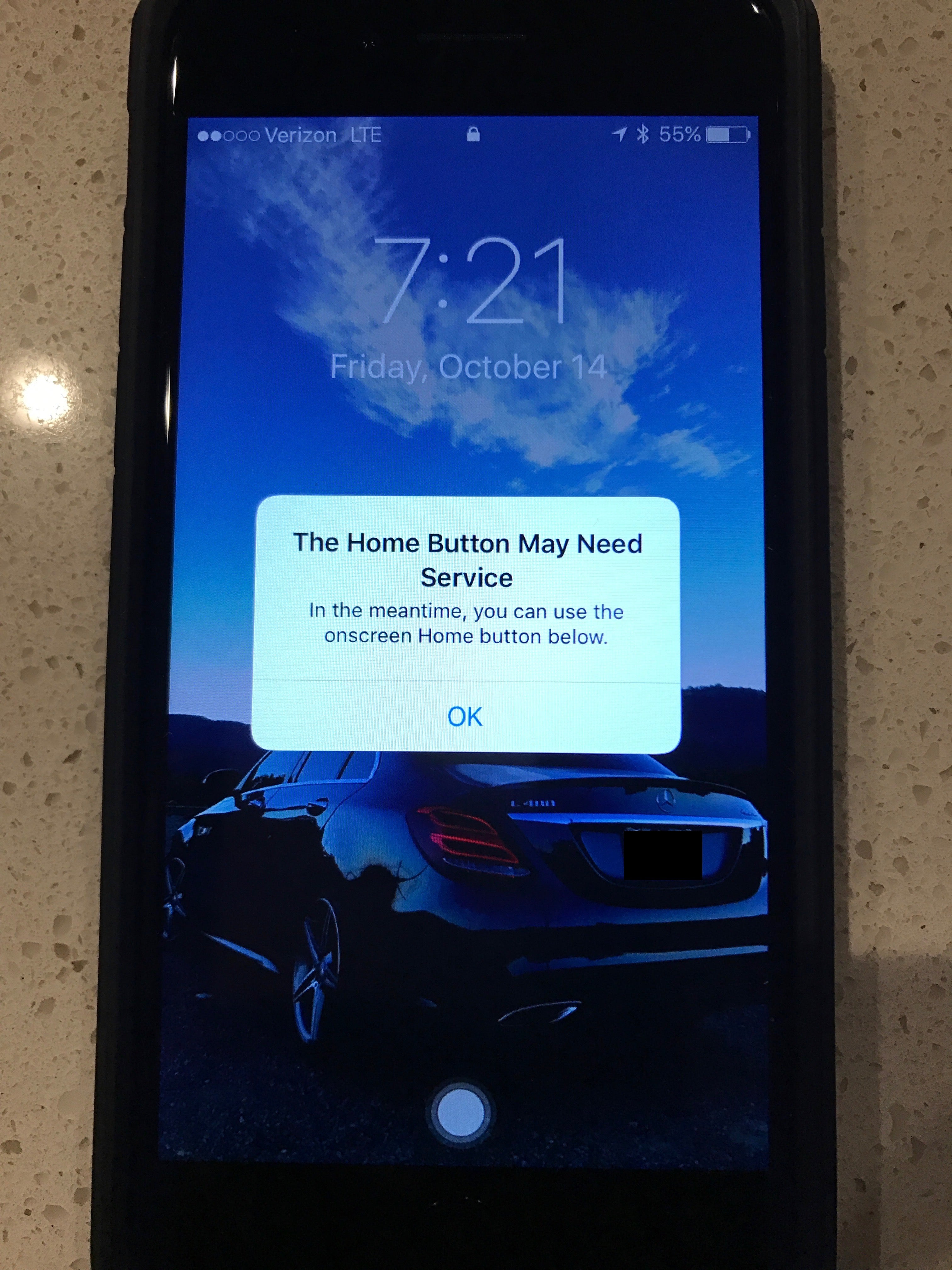 iphone 7 home button not working