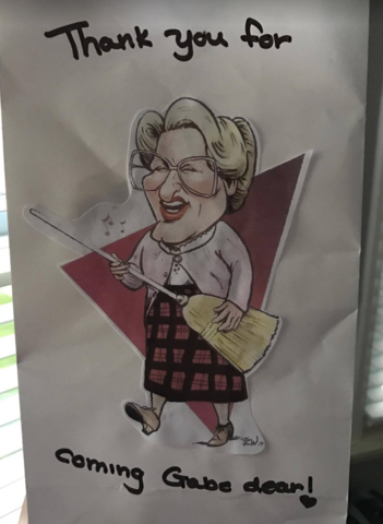 Mrs. Doubtfire goodie bag