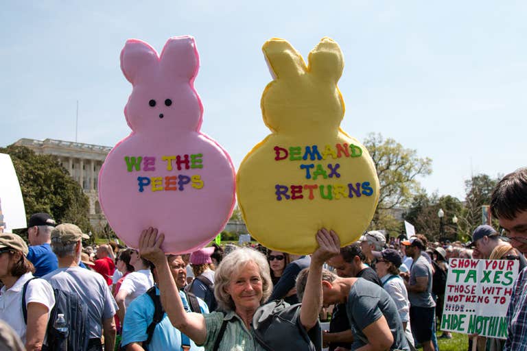 Tax Day protest