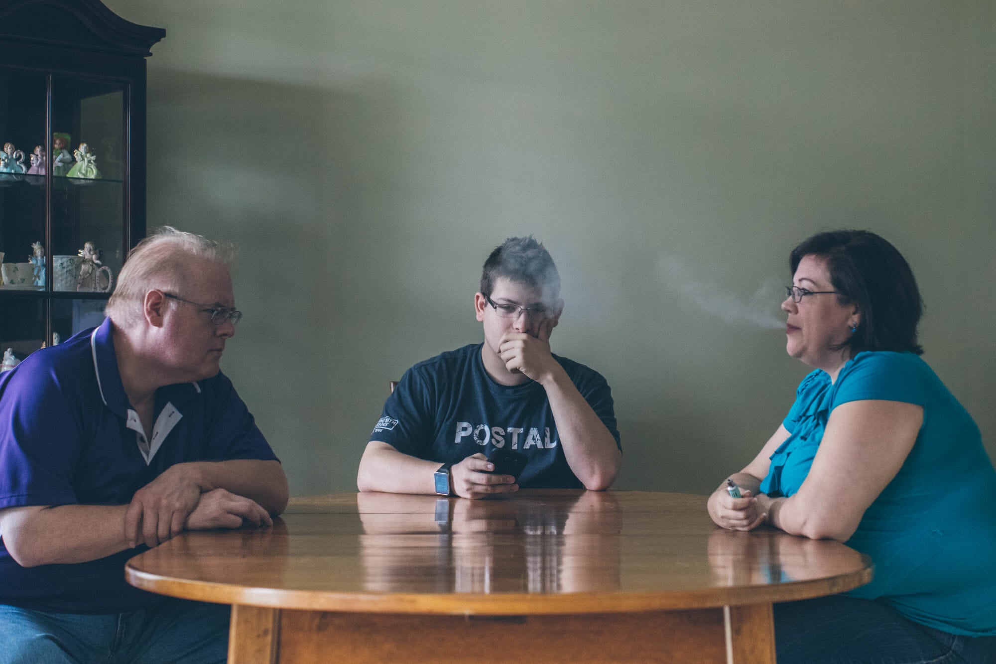 strater family at the table