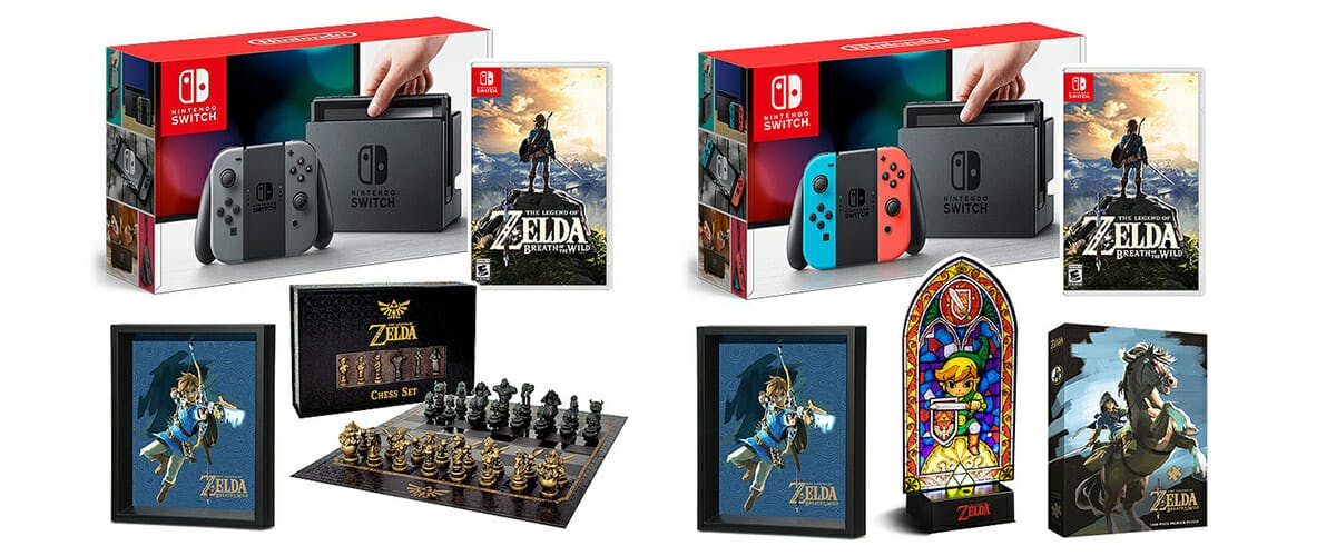 Nintendo Switch bundles come packed with Zelda