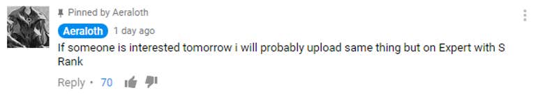 aeraloth comment