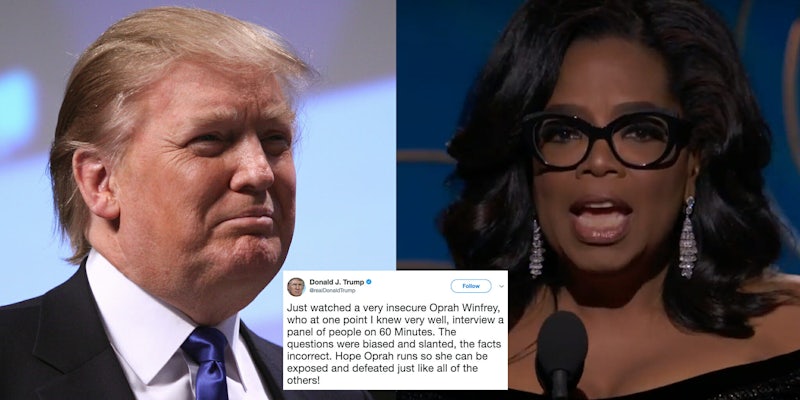 Trump and Oprah