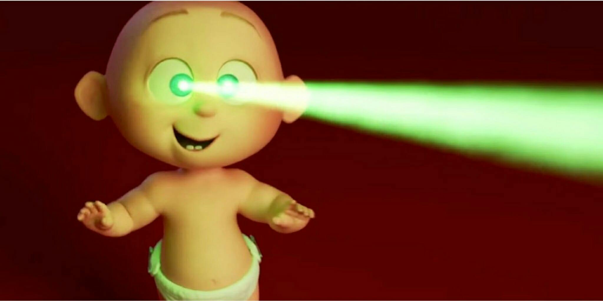 Video The Incredibles 2 Trailer Shows Jack Jack Shooting Eye Laser Beams