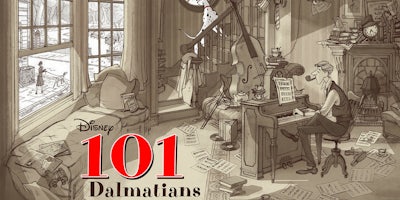 101 Dalmatians by Jonathan Burton