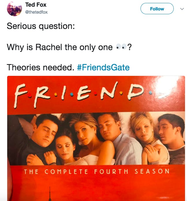 Friends Season 4 Rachel's Eyes