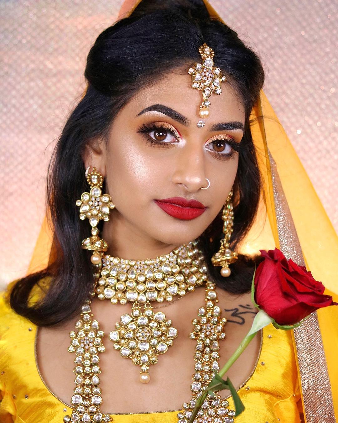 Makeup Artist Hamel Patel recreates the looks of Disney Princesses with Desi influences