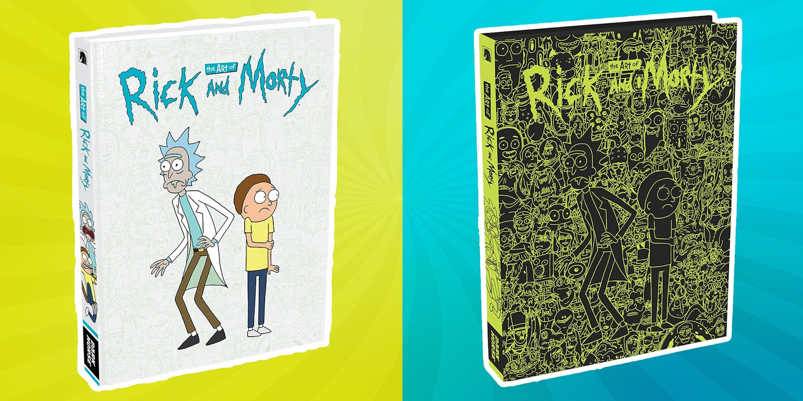 rick and morty artbook