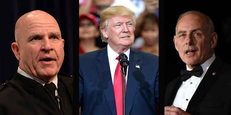 More shakeups could be on the horizon for President Donald Trump's administration–with H.R. McMaster and Chief of Staff John Kelly being close to leaving, according to several reports.
