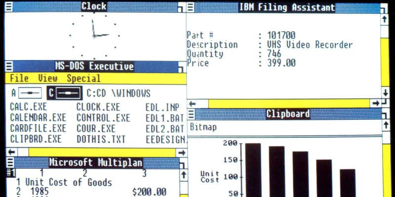 Windows 1.0 launched exactly 30 years ago today, and it kind of sucked ...