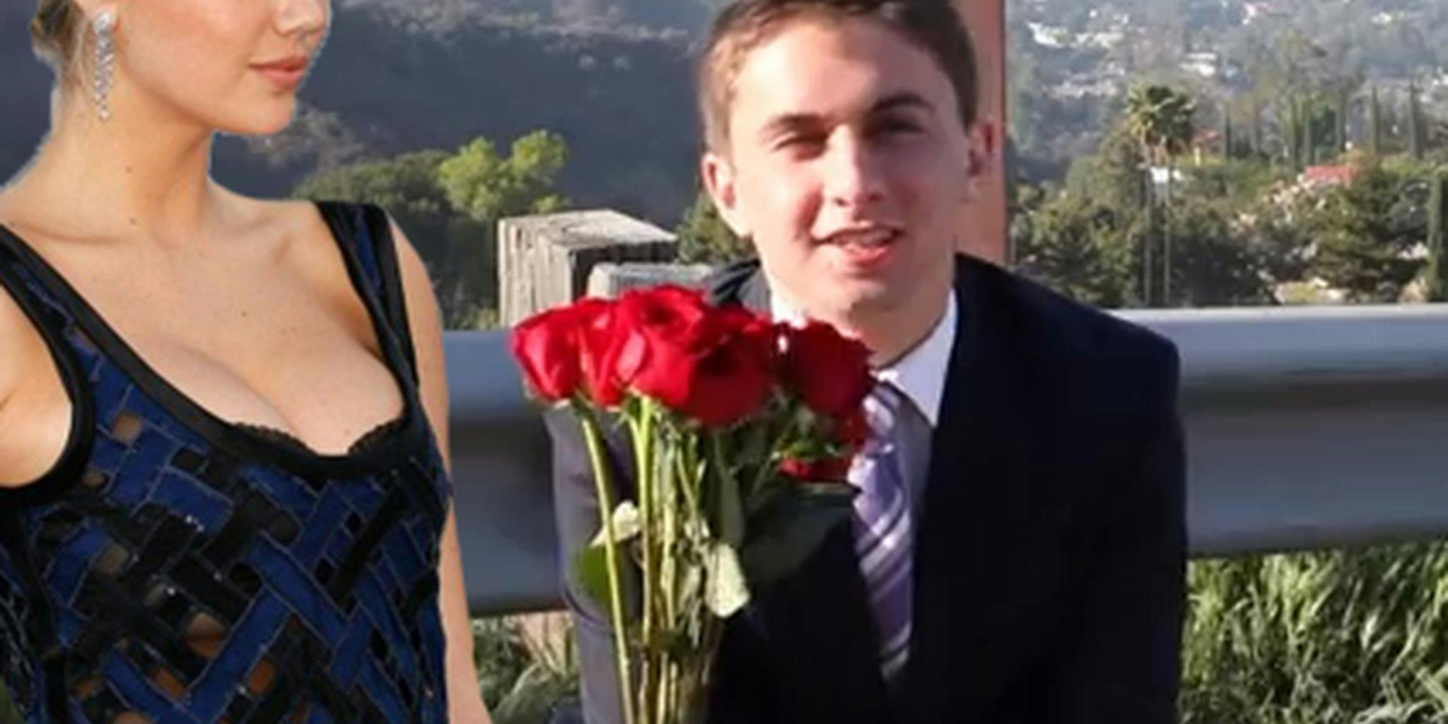 Cool! This High School Senior Without A Prom Date Asked Kate Upton