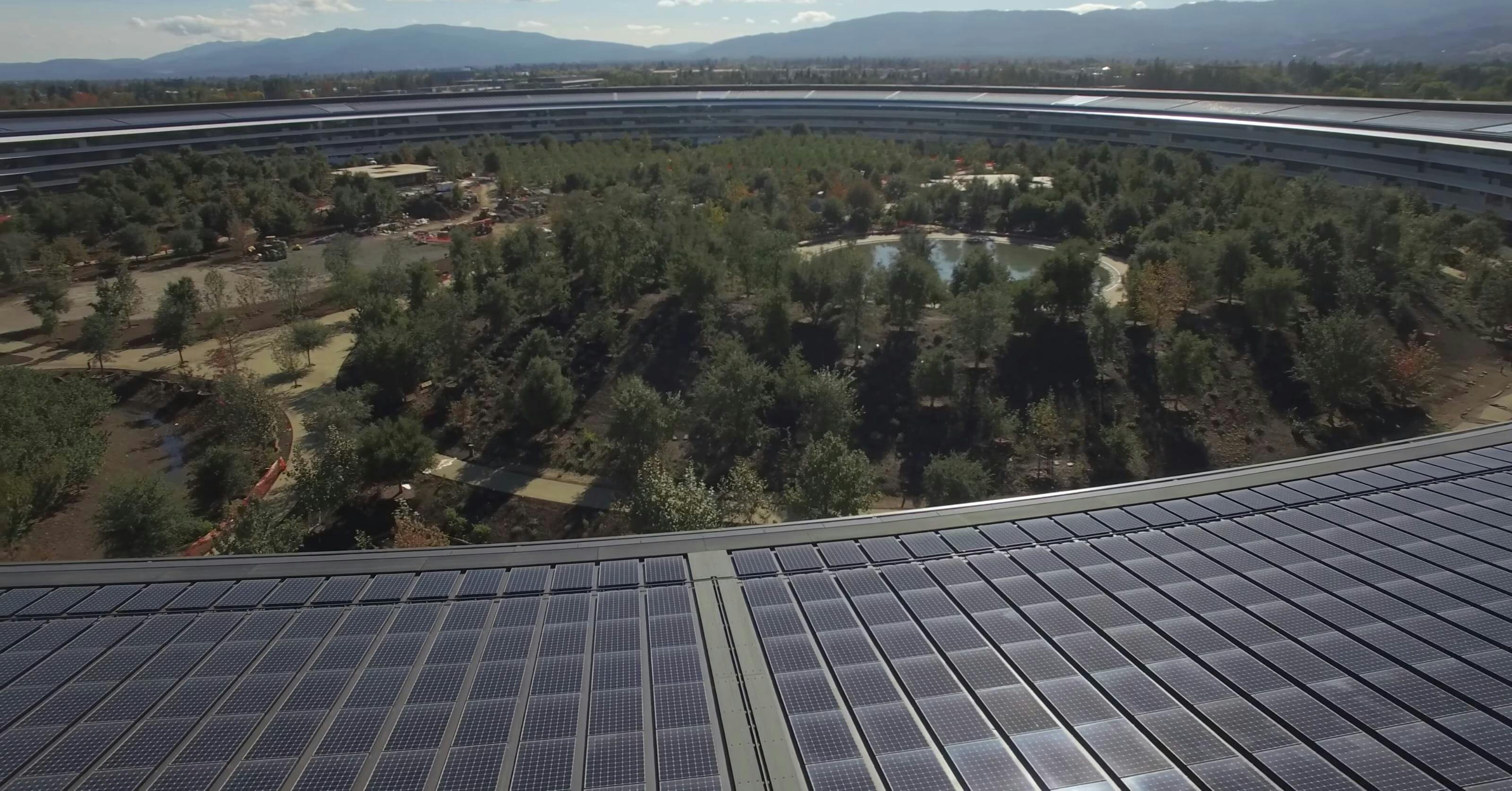 apple park solar panels