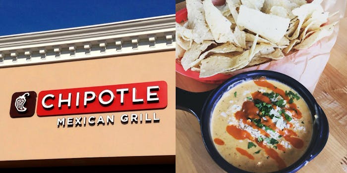Chipotle Restaurant and Queso