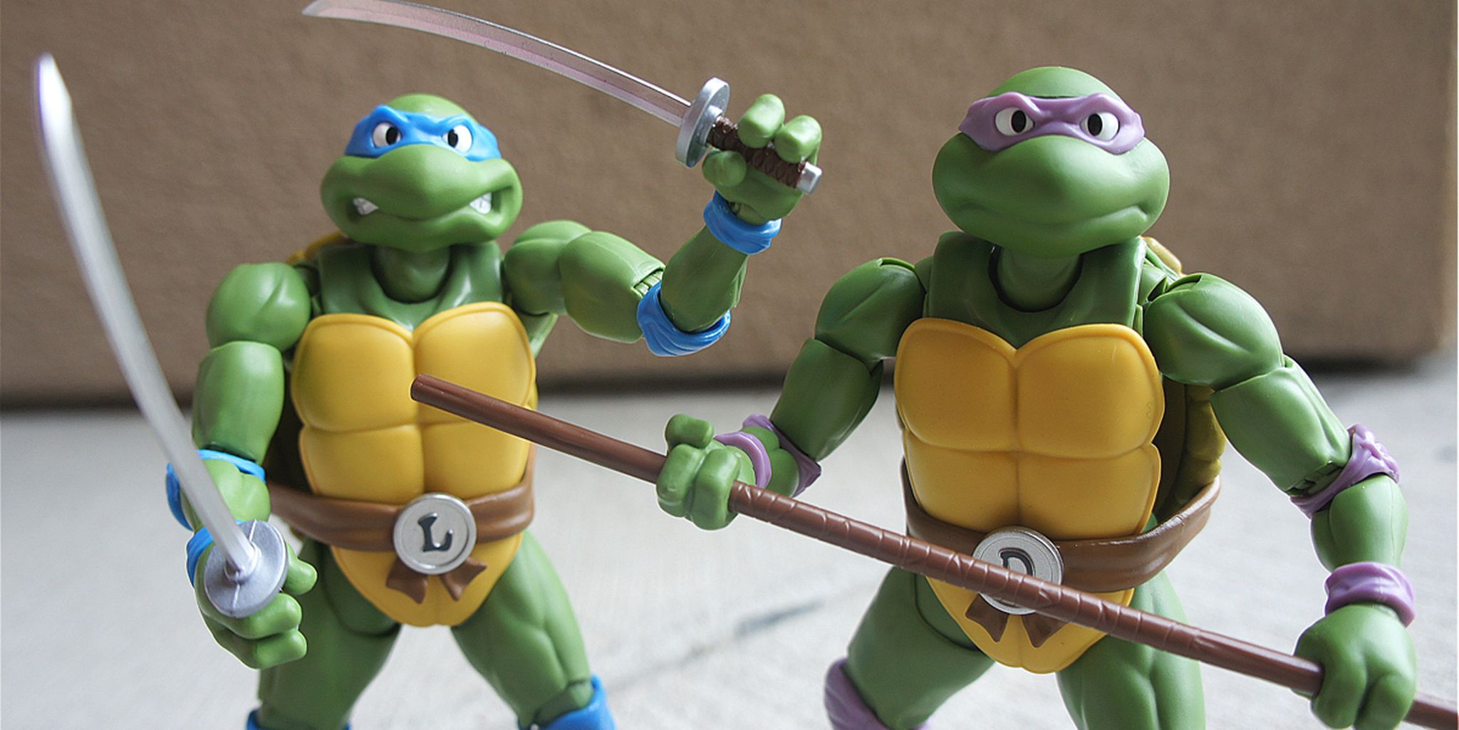 Teenage Mutant Ninja Turtles Donatello Model Kit Bandai Sprukits TMNT New Mint 