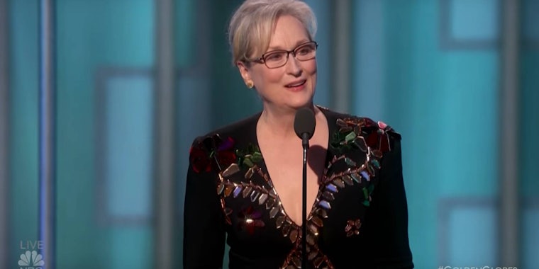 In an open letter, Meryl Streep responded to Rose McGowan's critical tweet thread.