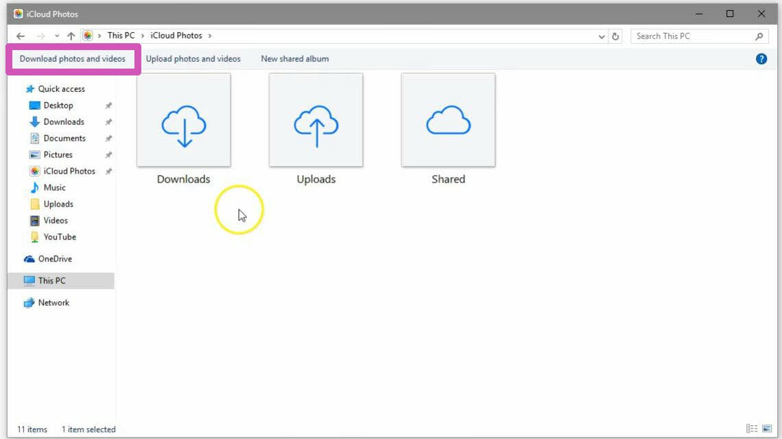 How to download photos from iCloud on Windows