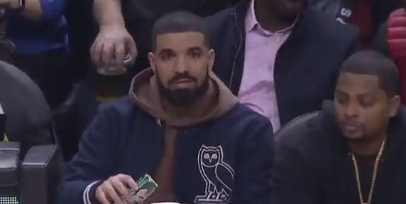 Drake Gets Caught Mixing A Drink, Becomes a Meme