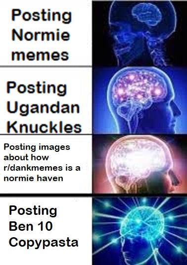 ben10 expanding brain meme