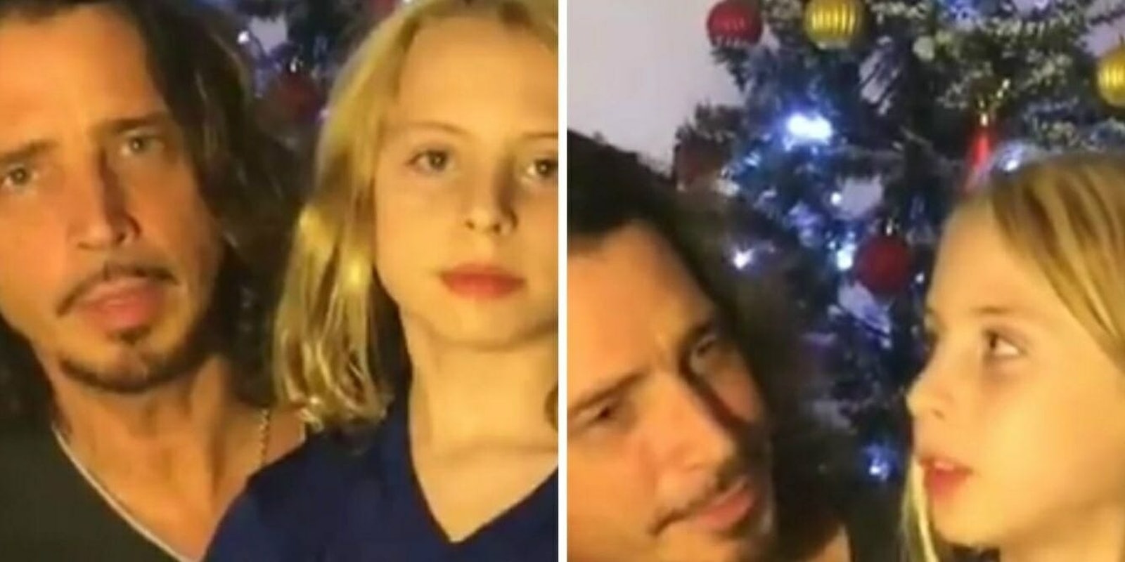 Chris Cornell family Christmas video