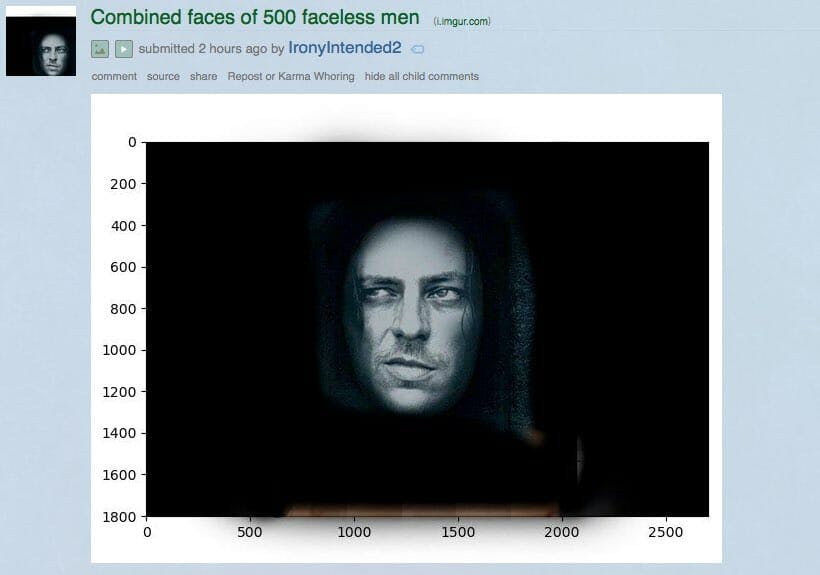 500 faces of faceless men meme
