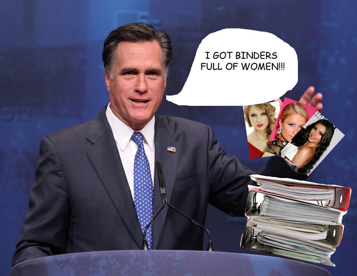 A Quick Flip Through Mitt Romney's "binders Full Of Women" - The Daily Dot